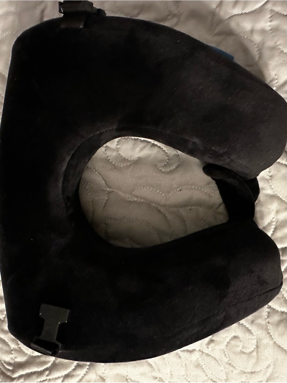 Brookstone Memory Foam Travel Neck Pillow - Black